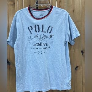 Polo by Ralph Lauren Blue Graphic Tee